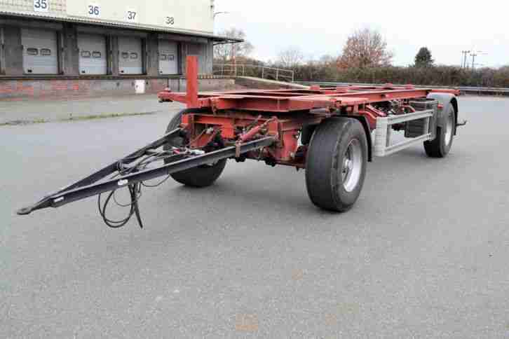 Anhänger BDF 7,15m LAFETE WECHSELBRÜCKE BPW LÜFT HEBEN+SENKEN STANDART TÜV 03/18