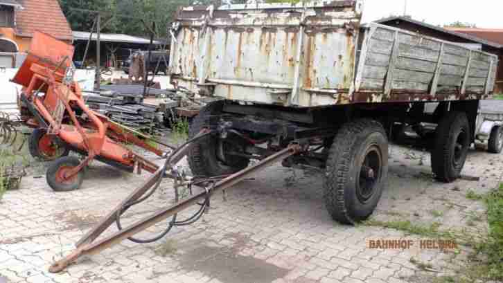 Anhänger E 5 Pritsche, für LKW, Traktor oder Radlader