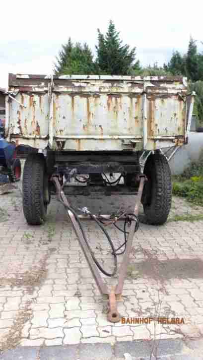 Anhänger E 5 Pritsche, für LKW, Traktor oder Radlader ab 1 €