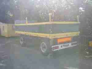 Anhänger LKW Pritsche ohne Plane Oldtimer BJ 1945 generalüberholt 1995 TÜV angem