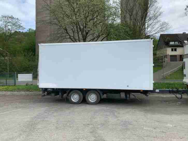 Anhänger Spier ZGL 255,Ladebordwand -Durchladebar