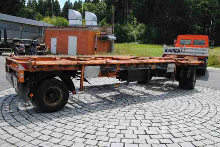 Anhänger für Abrollcontainer Georg GLI 12-51KO 18to zGG INT 2663 MwSt awb.