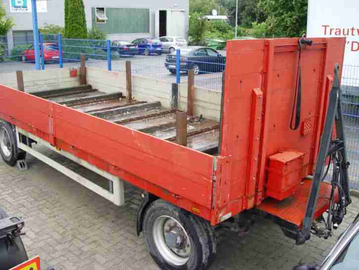 Anhänger offener Kasten