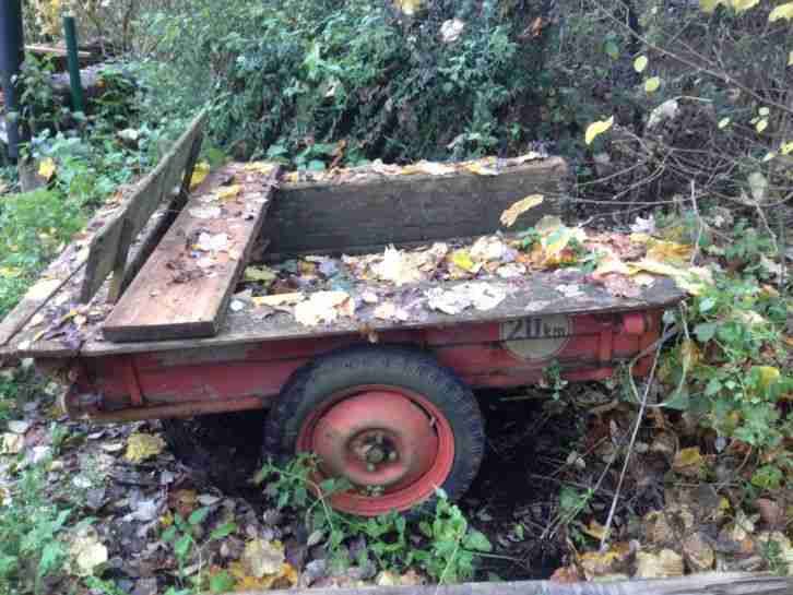 Anhänger ohne Papiere