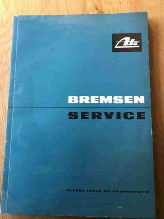 Ate Bremsenhandbuch Bremsenservice