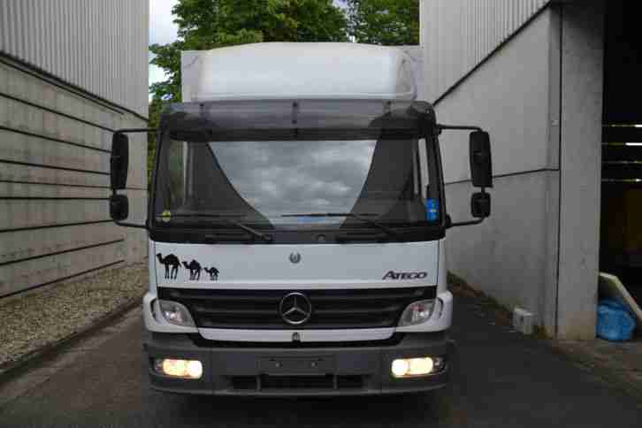 Atego 823 Mercedes Benz Wohnmobil Renntransporter Heckgarage Differenzialsperre