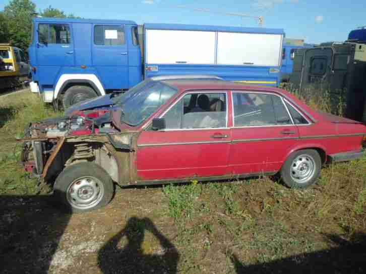 Audi 100 Typ 43 Schlachtfest Ersatzteilträger