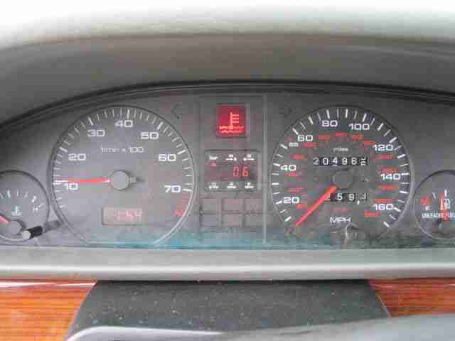 Audi 200 20v turbo quattro USA Voll Optionen - Zum Restaurieren - Motor Lauft