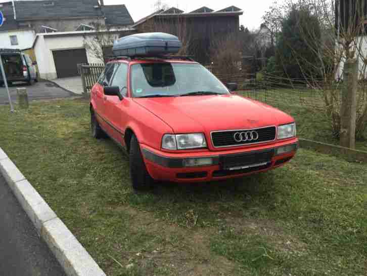 Audi 80 B4 2,0 115PS Avant AHK el.Schiebedach Winter/Sommerreifen Alu/Stahl