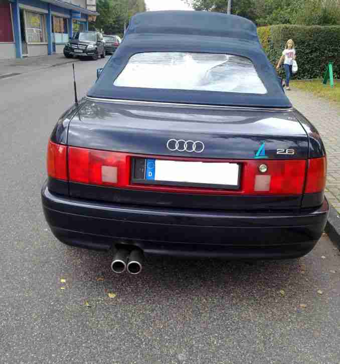 Audi 80 Cabrio 2,6 Liter