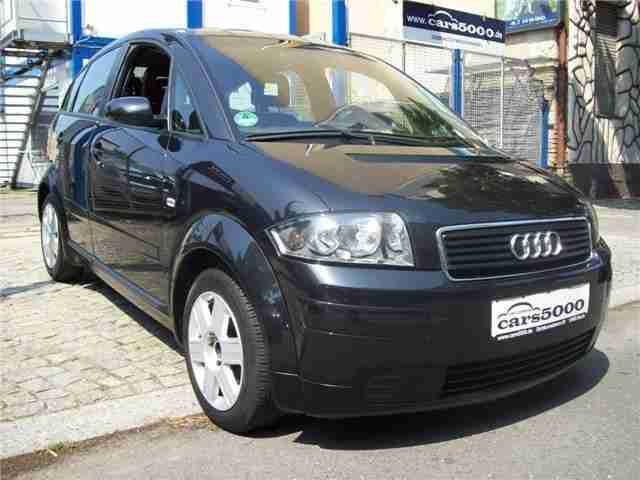 Audi A2 1.4 2.Hand 172TKM Scheckheft Leder Klima Alus