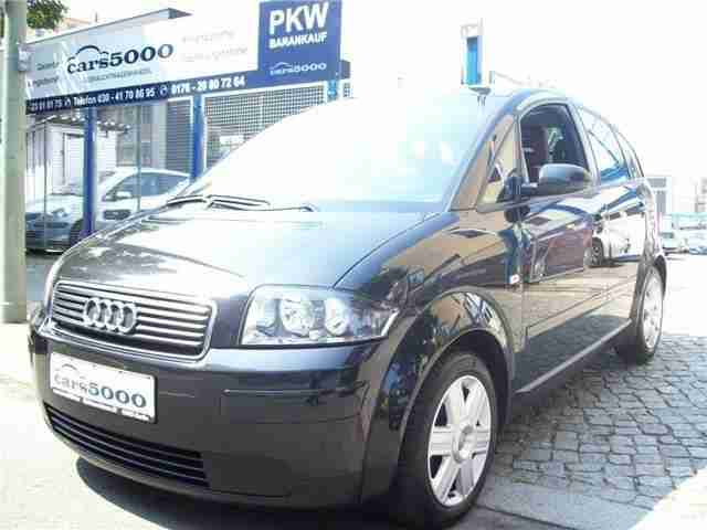 Audi A2 1.4 2.Hand 172TKM Scheckheft Leder Klima Alus