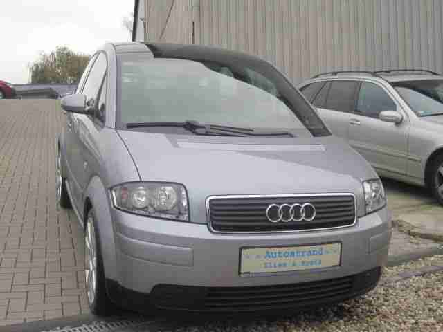 Audi A2 1.4 S-Line- Klimaaut.-Leder-17"Alu-PDC-8 Fach