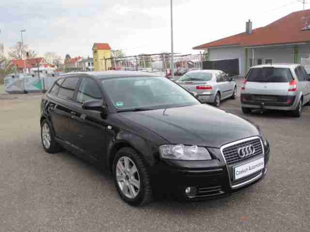 A3 2.0 TDI DPF Sportback Klima Euro 4 Topzustand