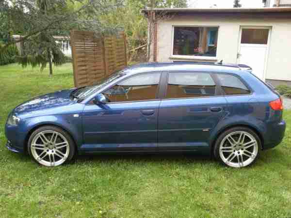 Audi A3 2.0 TDI Sportback DPF S line Sportpaket plus Vollausstattung Bose Navi