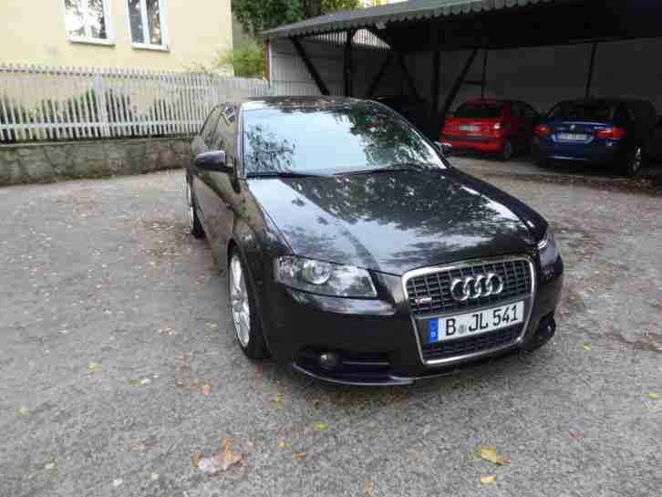Audi A3 2.0 TFSI Quattro S-Line, Vollausstattung, Leder,Navi,Milltek,TÜV NEU