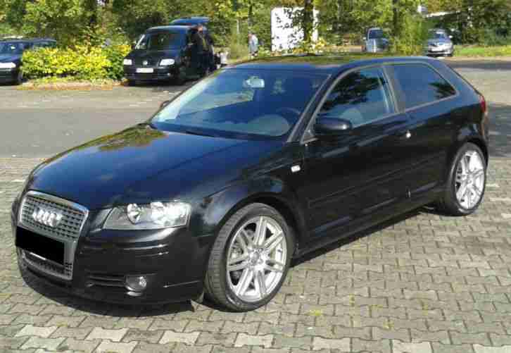 Audi A3 8P Ambition 18 Zoll Sommerräder Schwarz