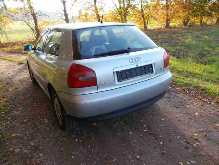 Audi A3 Tüv und AU neu, silber, 8fach bereift, ZV,Klima und sauber
