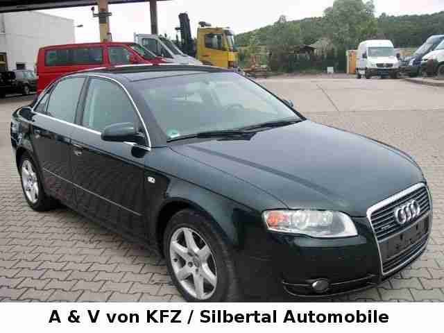 A4 3.2 FSI quattro Scheckheft, Xenon, Navi, 2 Hand