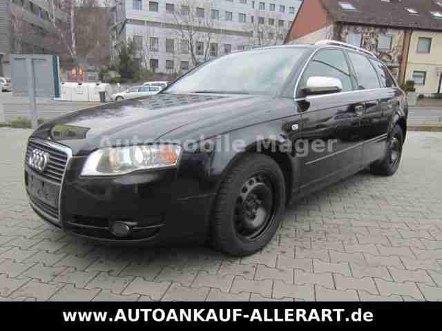 A4 Avant 2.0 TDI 6 Gang Xenon Leder Schwarz Rot