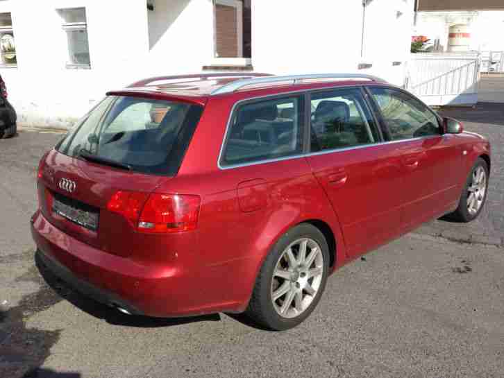 Audi A4 Avant 2.0TDI 125Kw 6-Gang Xenon leichter Unfall Unfallschaden MwSt ausw.