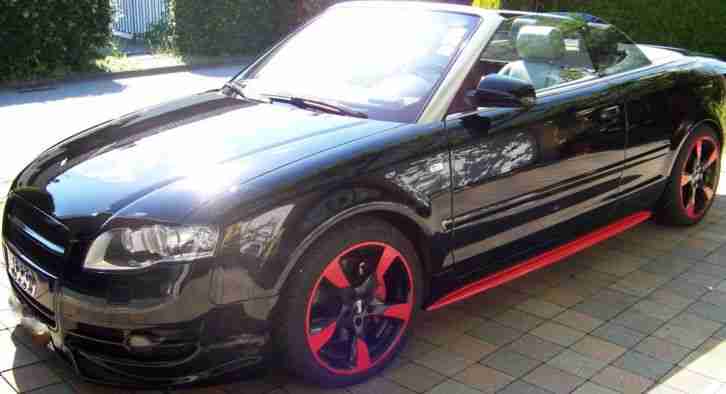 Audi A4 Cabrio,2,0l TFSI, Chiptuning ca.250PS,fast vollausst.Top Zustand. S-LINE