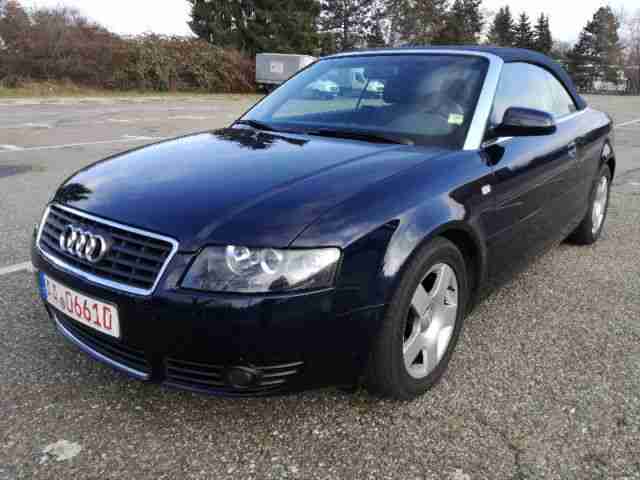 Audi A4 Cabriolet 1.8 T 120 KW 20V 163 PS TOP ZUSTAND