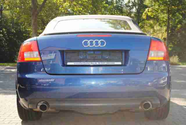Audi A4 Cabriolet 2.4 LEDER/1.HAND/SCHECKHEFT/ALU
