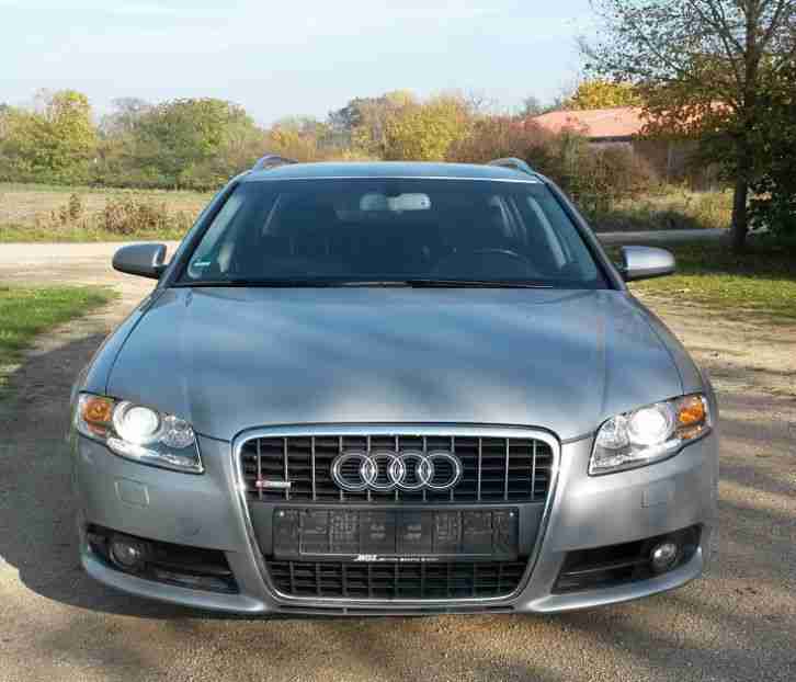 Audi A4 quattro 2.0 TDI DPF BJ 2007 Xenon Navi Leder 170 000km TÜV Ohne Mindespr