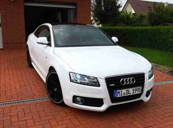 Audi A5 TFSI, S-Line Innen & Außen, Xenon, Teil-Leder, 19 Zoll Felgen