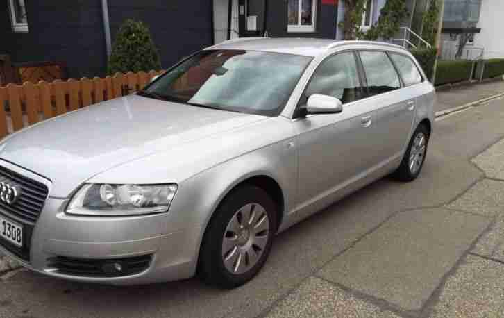 Audi A6 2.0 Tdi 4 F Avant Bj. 2007 Silber Metallic mit Farb FIS und Top Ausstatt