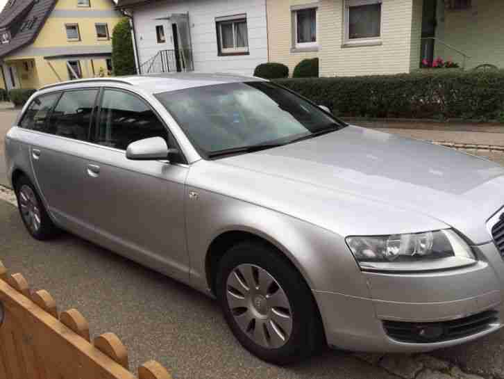 A6 2.0 Tdi 4 F Avant Bj. 2007 Silber Metallic mit