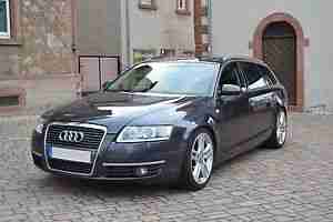 Audi A6 Avant 2.7 TDI DPF Kombi Vollausstattung Leder Xenon LED Alus Gewinde