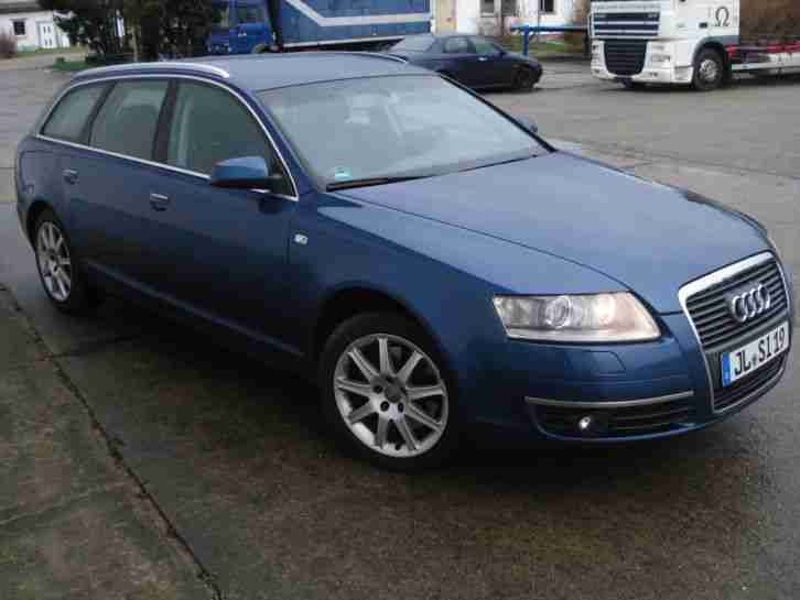 Audi A6 Avant 2,7 TDI aus 2006 Automatik Leder Navi groß AHK metallik Tüv