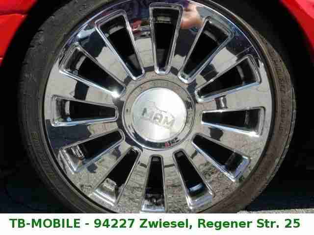 Audi Cabriolet 2.0, Chromfelgen 17 Zoll, Tiefer