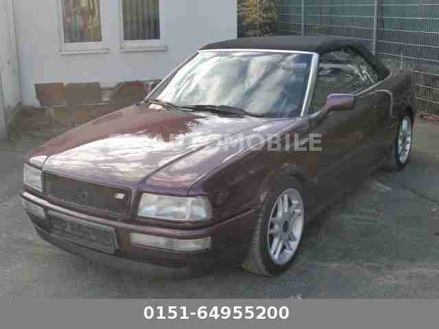 Audi Cabriolet**VERDECK NEU**LEDER**TÜV MÄRZ 2016**