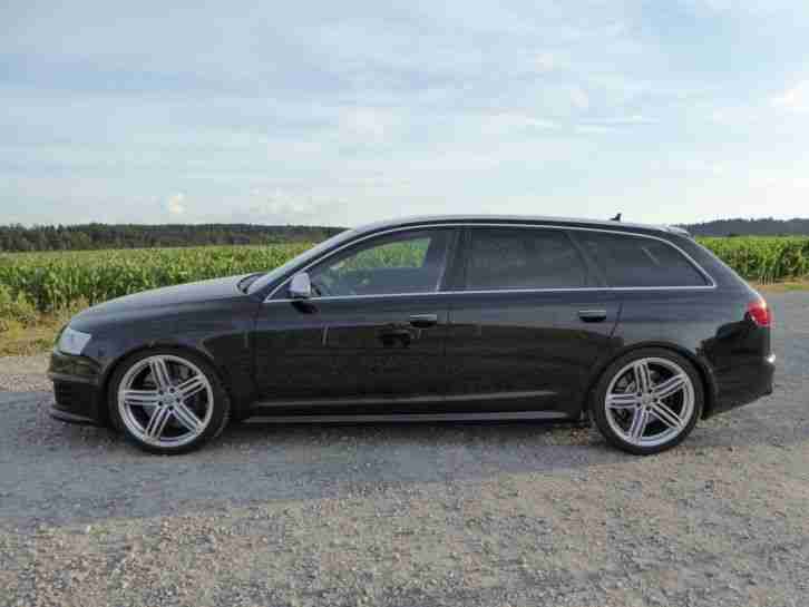 Audi RS6 Avant (schwarz)- dt. Fahrzeug, Scheckheft uvm. - ohne Mindestpreis!