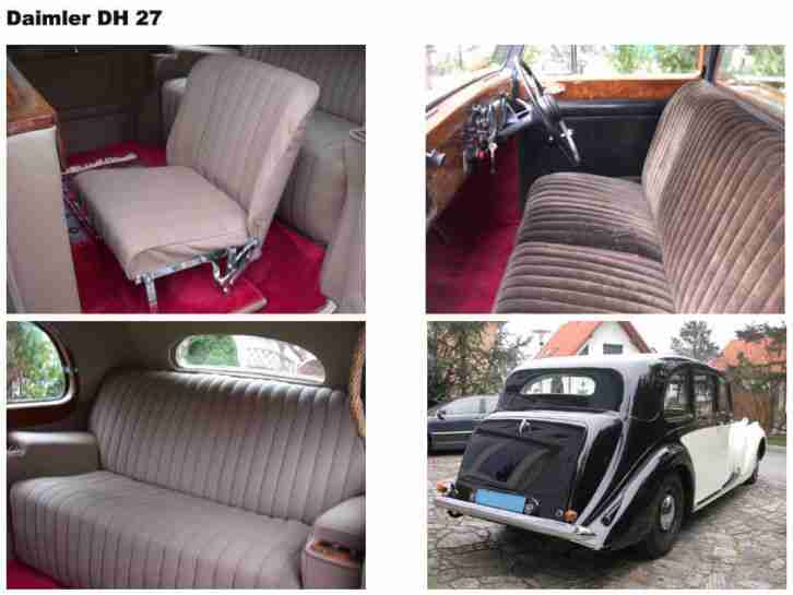 Auflösung Oldtimer Sammlung (8 Fahrzeuge) Daimler DH27, Jaguar, Mercedes 230,...