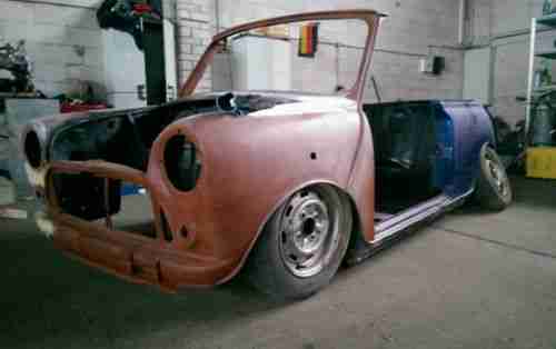 Austin Rover Mini Cabrioumbau mit Brief und