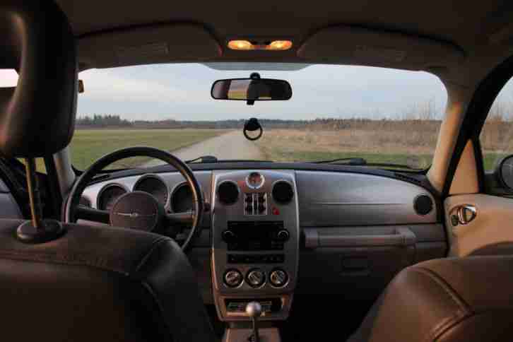 Auto Chrysler PT Cruiser 2,2 CRD schwarz Voll-Leder