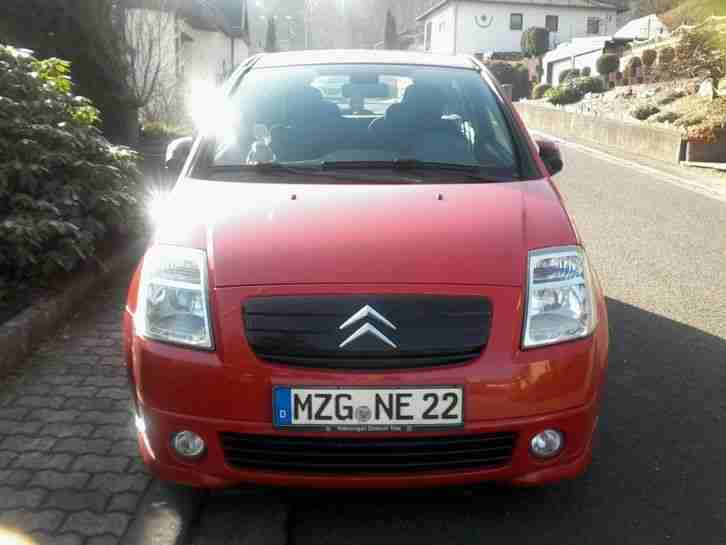 Auto Citroen C2 Vts 122 PS ca 100000 km da er noch gefahren wird.