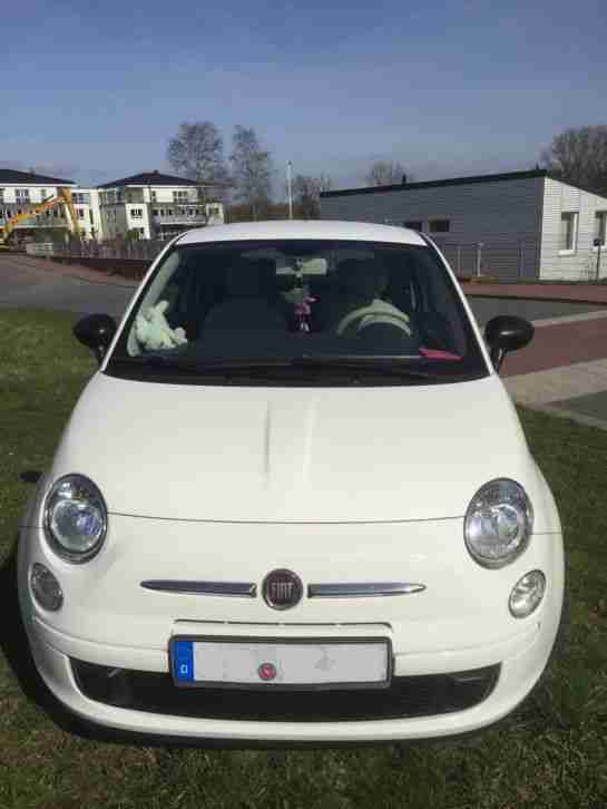 Auto 500 creme weiss 37.736 Km Erstzulassung 2014