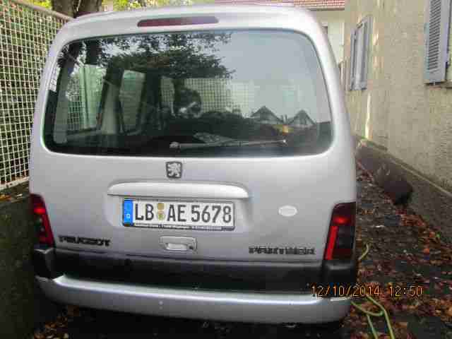 Auto Peugot Partner BJ.2002 HU 11/15 Kastenwagen kleine Mängel Bastlerfahrzeug