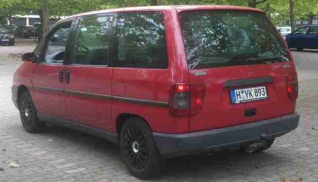 Auto Pkw Van Fiat Ulysse 121PS Euro2 Benziner 2.Hand kein Scudo Jumpy Expert Top
