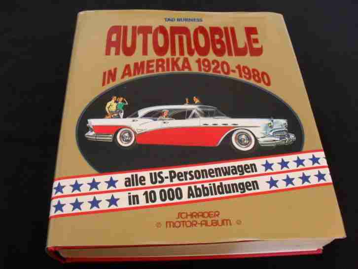 Automobile in Amerika 1920 1980 Buch