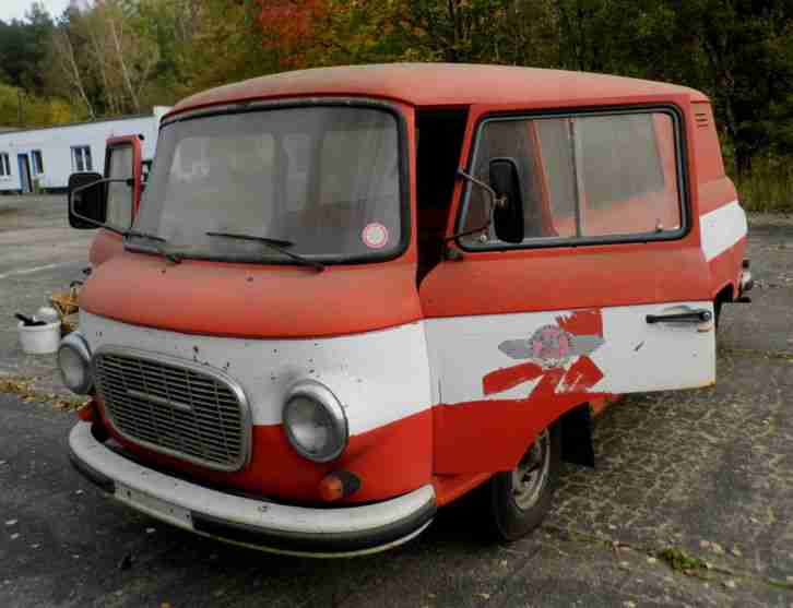 BARKAS B 1000 FEUERWEHR zum Neuaufbau