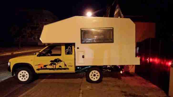 BI mobil Wohnkabine auf Nissan Teranno2, beides komplett restauriert oder neu