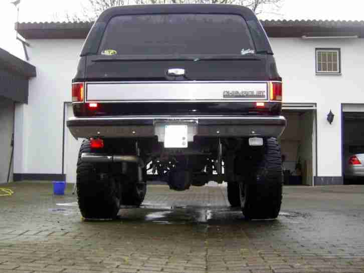 BLACK MONSTER TRUCK Chevy Blazer K5 Silverado - Extrem Show-Car TOP ZUSTAND !!!