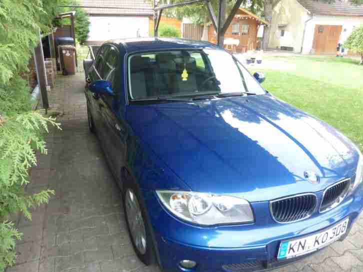 BMW 1 er 116 i in Blau