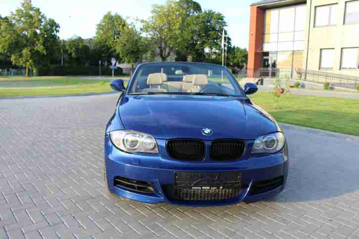 BMW 135i E88 Cabrio M-Paket Ez.2011 neue Generation Motor N55, DKG-Sportgetriebe